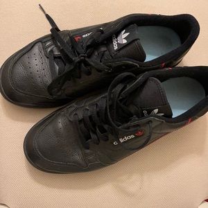 Black adidas sneakers